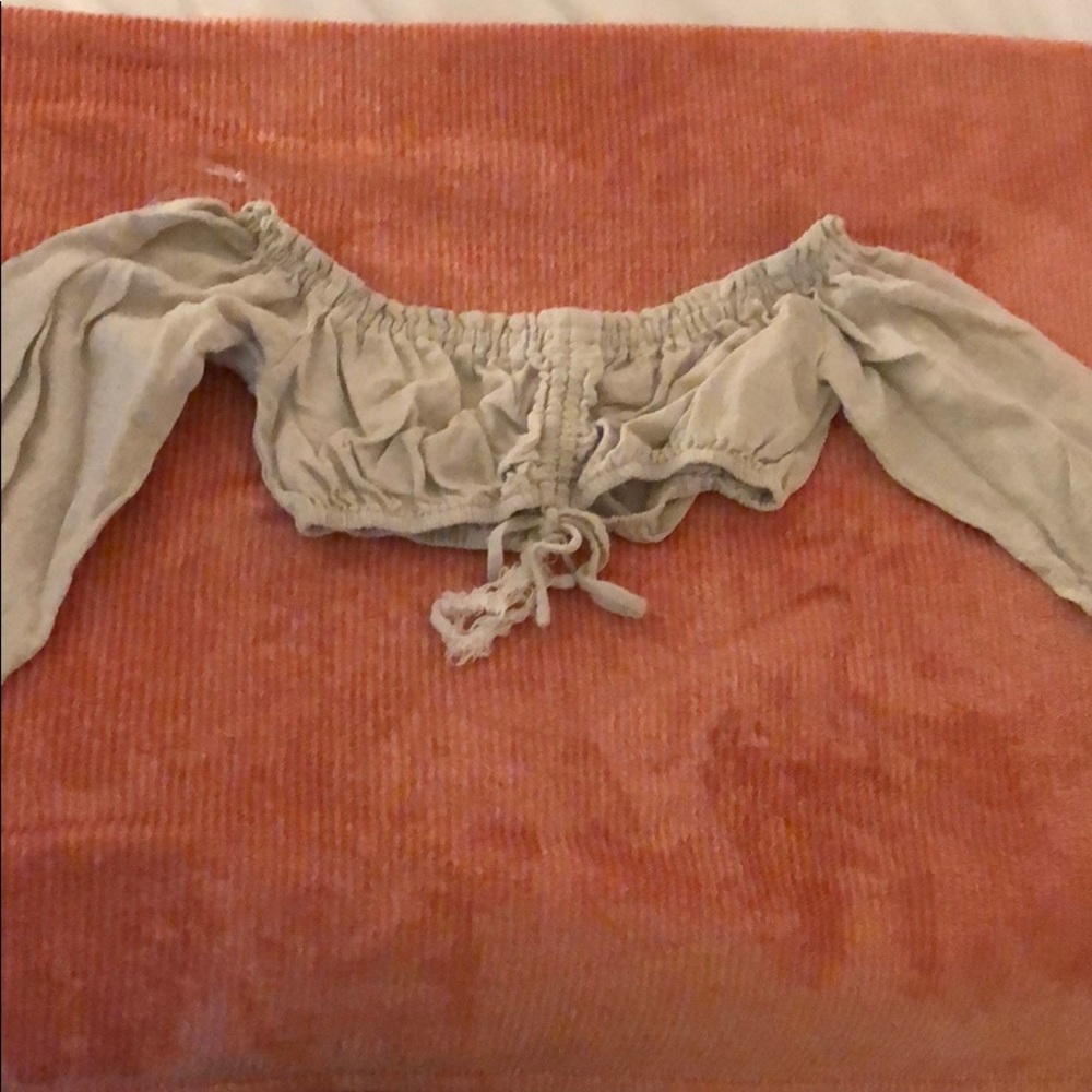 Crop bra top